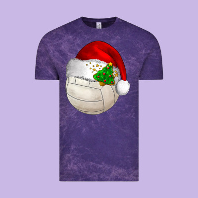 Christmas Sports Vintage Tee Designed By Barkaloodesign