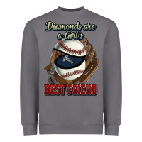 Storm Diamonds are a girl's best friend Baseball Heavyweight Sweatshirt - HowdyJamesFarm
