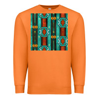Carrot native american aztec seamless pattern 5 Premium Sweatshirt - BundleAndBundleShop