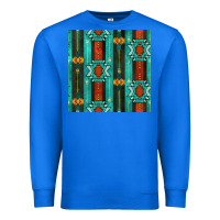 True Royal native american aztec seamless pattern 5 Premium Sweatshirt - BundleAndBundleShop