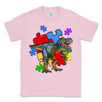 Bubblegum Pink autism t rex Classic Tee - Artiststas
