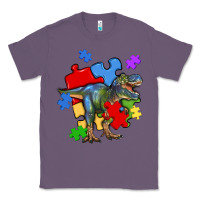 Lavender autism t rex Classic Tee - Artiststas