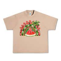 Burro watermelon slice  rainbow Urban Heavy Tee - BarkalooDesign