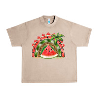 French Oak watermelon slice  rainbow Urban Heavy Tee - BarkalooDesign