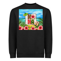 Black summer nana Heavyweight Sweatshirt - TumblerDesignByShophia