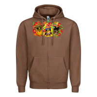 Chestnut Cinco de mayo gnomies Zipper Hoodie - FaDigitalArtStudio