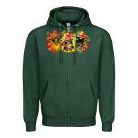 Sports Green Cinco de mayo gnomies Zipper Hoodie - FaDigitalArtStudio