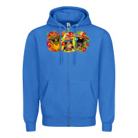 True Royal Cinco de mayo gnomies Zipper Hoodie - FaDigitalArtStudio