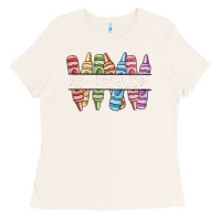 Custom Crayons Ladies Tee | Teevron