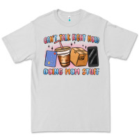Dove Grey can't talk right now doing mom stuff Premium Tee - MaliasSmallBusiness