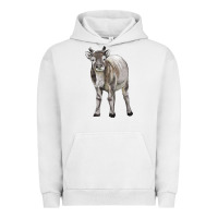 Pigment Lunar Rock reindeer fawn deer Urban Hoodie - LillyAllenDesigns
