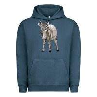 Pigment Midnight Navy reindeer fawn deer Urban Hoodie - LillyAllenDesigns