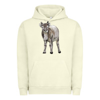 Pigment Pistachio reindeer fawn deer Urban Hoodie - LillyAllenDesigns