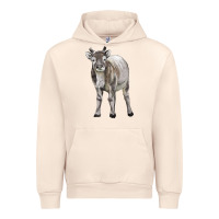 Sandshell reindeer fawn deer Urban Hoodie - LillyAllenDesigns