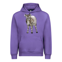 Tulip reindeer fawn deer Urban Hoodie - LillyAllenDesigns
