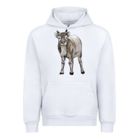 White reindeer fawn deer Urban Hoodie - LillyAllenDesigns