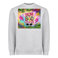 Heather Grey mom bod summer Heavyweight Sweatshirt - TumblerDesignByShophia