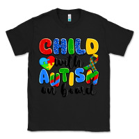 Black child with autism on board Classic Tee - Artiststas