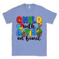 Colony Blue child with autism on board Classic Tee - Artiststas