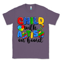 Lavender child with autism on board Classic Tee - Artiststas