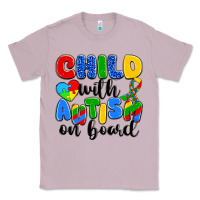 Lilac child with autism on board Classic Tee - Artiststas