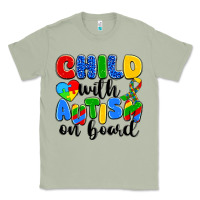 Matcha child with autism on board Classic Tee - Artiststas
