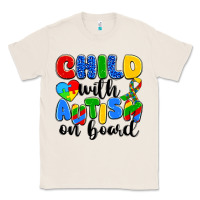 Natural child with autism on board Classic Tee - Artiststas