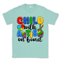 Seafoam child with autism on board Classic Tee - Artiststas