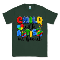 Sports Green child with autism on board Classic Tee - Artiststas