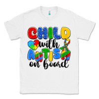 White child with autism on board Classic Tee - Artiststas
