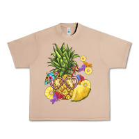 Burro pineapple enjoying Urban Heavy Tee - BarkalooDesign
