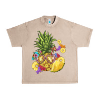 French Oak pineapple enjoying Urban Heavy Tee - BarkalooDesign