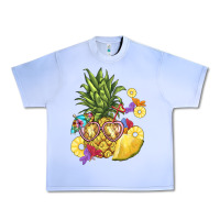 Grape Ice pineapple enjoying Urban Heavy Tee - BarkalooDesign
