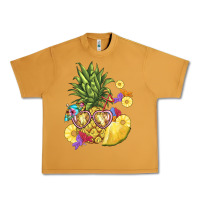 Peanut Butter pineapple enjoying Urban Heavy Tee - BarkalooDesign