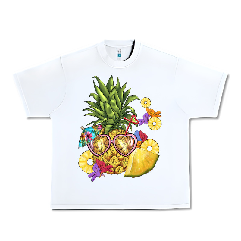 Pineapple Enjoying Urban Heavy Tee by BarkalooDesign | Teevron