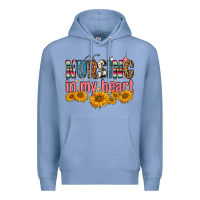 Colony Blue Nursing In My Heart Premium Hoodie - FaDigitalArtStudio