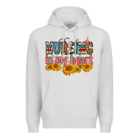 Dove Grey Nursing In My Heart Premium Hoodie - FaDigitalArtStudio