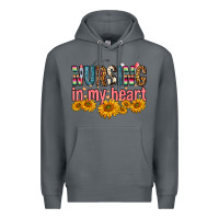 Rock Nursing In My Heart Premium Hoodie - FaDigitalArtStudio