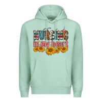 Seafoam Nursing In My Heart Premium Hoodie - FaDigitalArtStudio