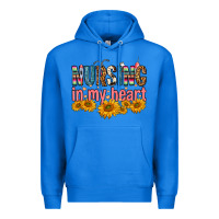 True Royal Nursing In My Heart Premium Hoodie - FaDigitalArtStudio