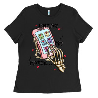 Black finding my match Ladies Tee - MaliasSmallBusiness