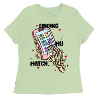 Matcha finding my match Ladies Tee - MaliasSmallBusiness
