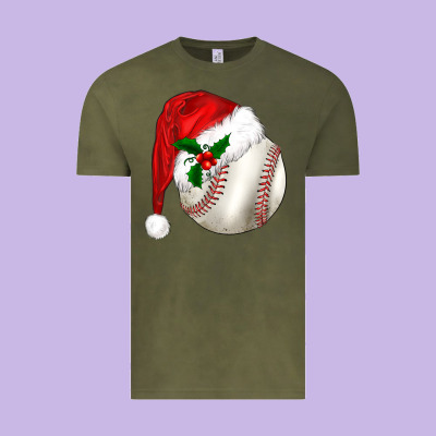 Christmas Sports Vintage Tee Designed By Barkaloodesign