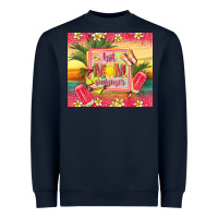Navy hot mom summer Heavyweight Sweatshirt - TumblerDesignByShophia