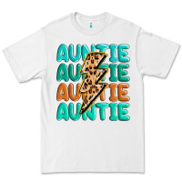 White auntıe with lightning bolt Premium Tee - MaliasSmallBusiness