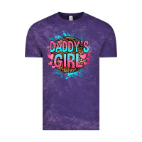 Cloud Purple daddy's girl Vintage Tee - RanaPortraitStore