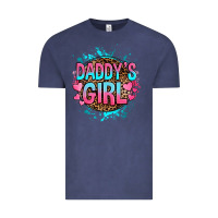Vintage Denim daddy's girl Vintage Tee - RanaPortraitStore