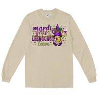 Mushroom Mardi Gras Day Nurse Long Sleeve Tee - NancyCooperArtShop