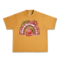 Peanut Butter strawberry rainbow Urban Heavy Tee - BarkalooDesign