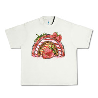 Pistachio strawberry rainbow Urban Heavy Tee - BarkalooDesign